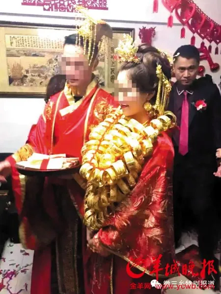 中山再现土豪婚礼