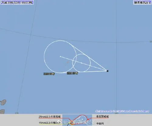 2018年第2号台风三巴最新消息路径图 登陆时间地点