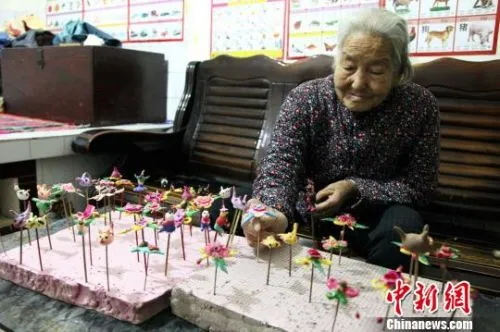 制作面花70年 陕西86岁老人忧心技艺难传承