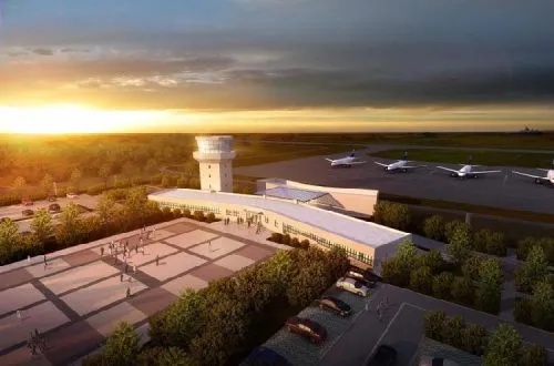 重庆永川大安机场建成投用时间  机场修建效果图