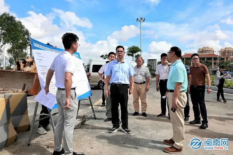 漳州高新区领导督促检查突出生态环境问题整治工作