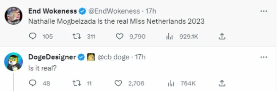 荷兰小姐首次产生跨性别冠军 多数网友对结果感到不满